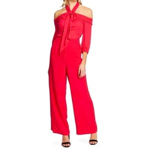 NWT Hot Pink CeCe Jumpsuit